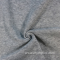 Heather Grey 100% Polyester One Side Brush Weft Knitted Fleece Fabric for Coat Home Textile